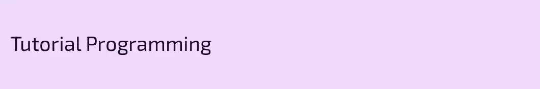 Tutorial Programming